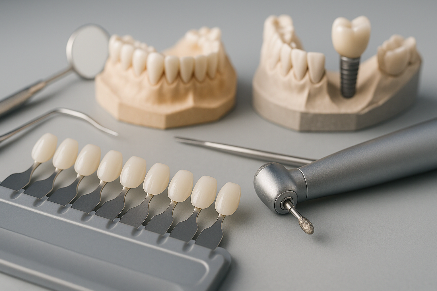 Patient smile after comprehensive smile makeover and full-mouth reconstruction